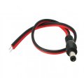 (image for) DC Power Lead male, pigtail for CCTV camera power