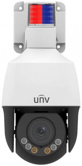 (image for) UNV 5MP LightHunter Active Deterrence NDAA-Compliant Mini PTZ Dome IP Security Camera with Autotracking and Deep Learning AI (IPC675LFW-AX4DUPKC-VG) - Click Image to Close