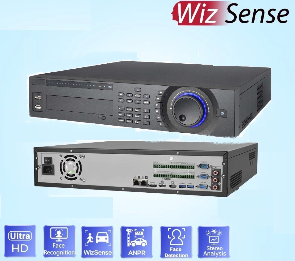 Dahua OEM NVR5864-EI 64 Channel WizSense NVR, Up to 32MP, 8x HDDs (image for) Dahua OEM NVR5864-EI 64 Channel WizSense NVR, Up to 32MP, 8x HDDs