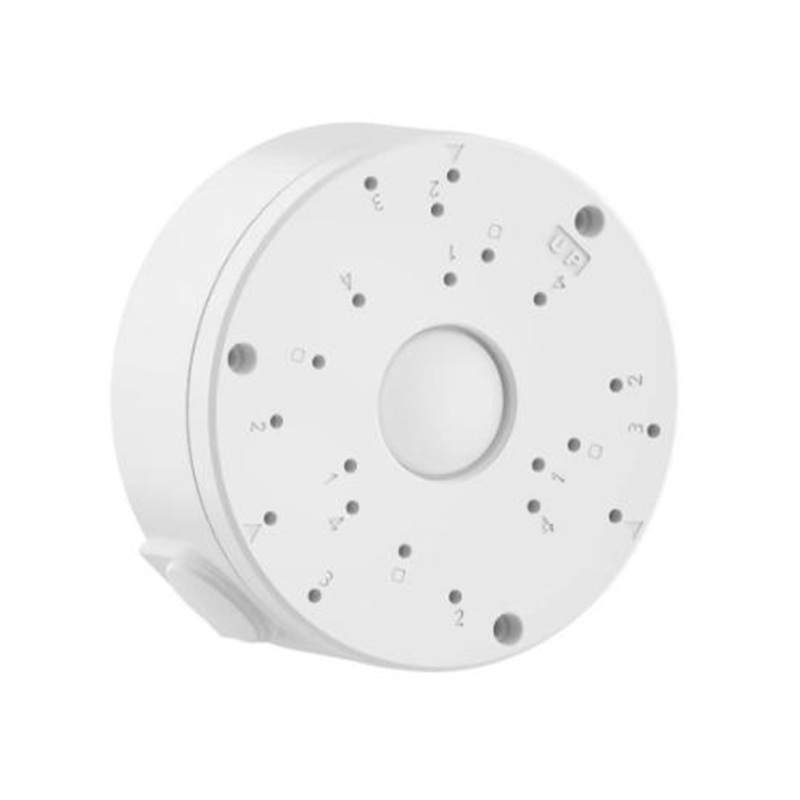 CCTV Camera Junction Box Aluminum Alloy Dome Bullet Camera Housing White 120mm Diameter Outdoor IP67 Surveillance Accessory (image for) CCTV Camera Junction Box Aluminum Alloy Dome Bullet Camera Housing White 120mm Diameter Outdoor IP67 Surveillance Accessory