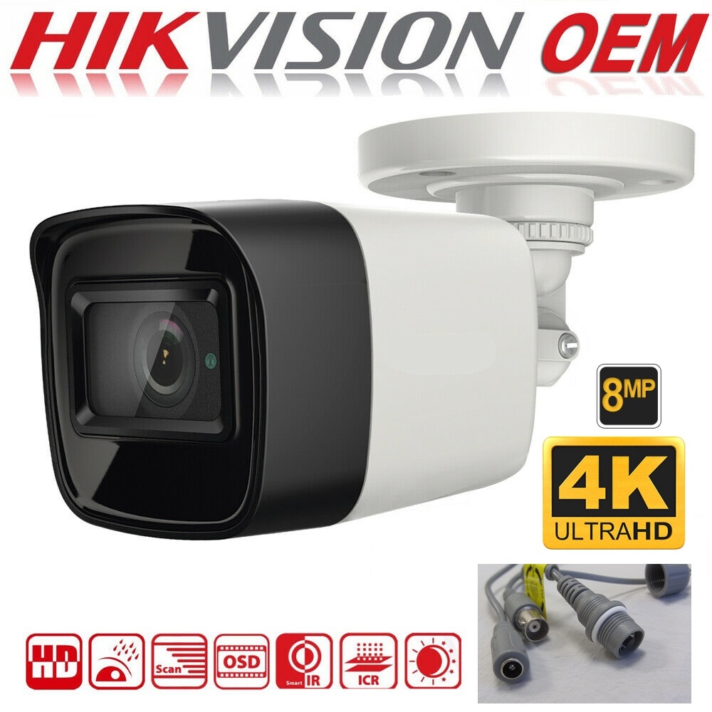 8MP Hikvision OEM Bullet DS-2CE16U1T-ITF, Turbo HD 2.8mm IR 30m (image for) 8MP Hikvision OEM Bullet DS-2CE16U1T-ITF, Turbo HD 2.8mm IR 30m