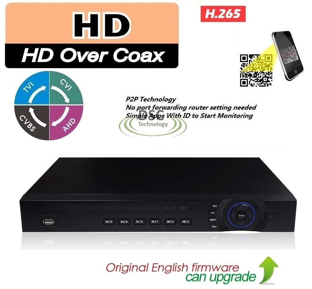 DAHUA H265+ XVR5232AN-I3 32Ch Pentabrid CVI/TVI/AHD/CVBS/IP DVR (image for) DAHUA H265+ XVR5232AN-I3 32Ch Pentabrid CVI/TVI/AHD/CVBS/IP DVR